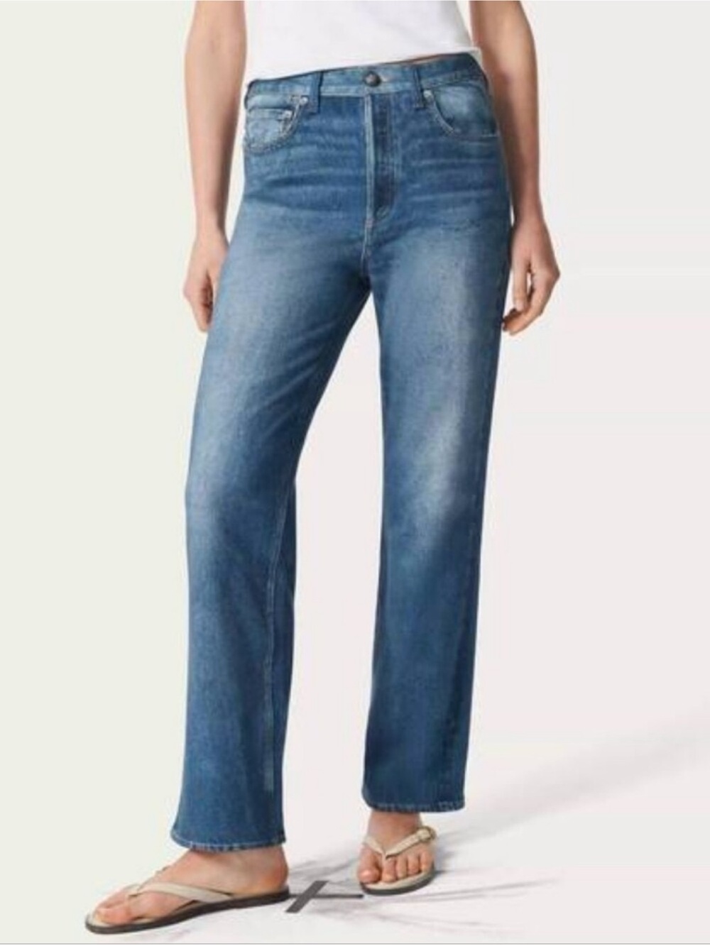 Rag & Bone Miramar Shea Ankle Length Pants Cotton Terry Size 27